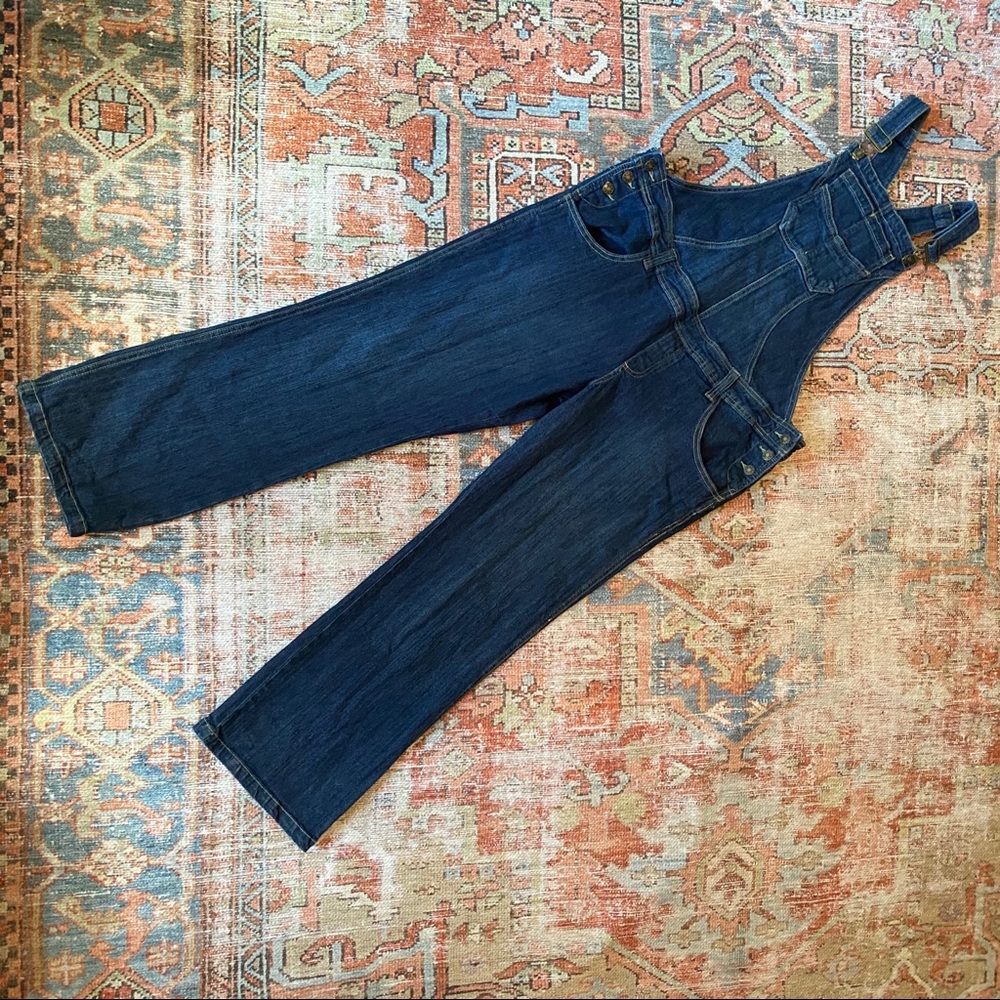Maternity Denim Jean Overalls